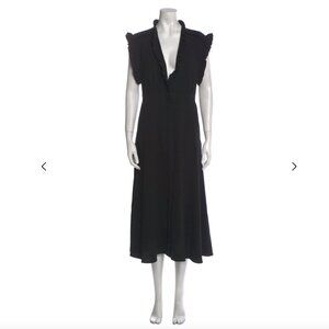 Iro V-Neck Midi Length Dress